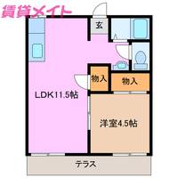 物件の間取り画像