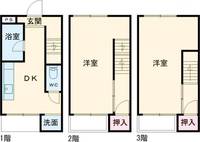 京都府京都市右京区梅津上田町(一戸建)の賃貸物件の間取り