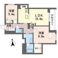 ヴィリジアン陣屋IIの間取り