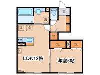 北海道釧路市入舟5(アパート)の賃貸物件の間取り