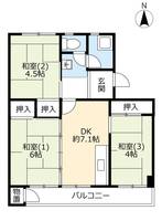 物件の間取り画像