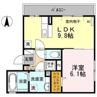 大阪府門真市常称寺町(アパート)の賃貸物件の間取り