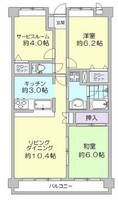 物件の間取り画像