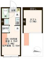 ハーモニーテラス青戸IIの間取り