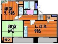 フレンズ東古松の間取り
