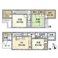 東京都世田谷区船橋6(一戸建)の賃貸物件の間取り