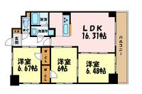 S-FORT鶴舞realeの間取り