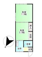 ポルテ (旧16区荒井アパート)の間取り