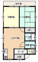 埼玉県行田市大字谷郷(一戸建)の賃貸物件の間取り