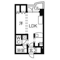 北海道札幌市中央区南五条西10(マンション)の賃貸物件の間取り
