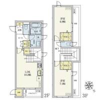 カスタリア旗の台の間取り