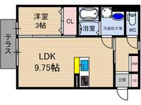 クラインガルテンの間取り