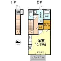 ヴィラ小山 Aの間取り