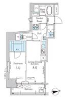 東京都台東区蔵前4(マンション)の賃貸物件の間取り