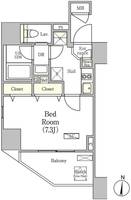 セトルコート品川戸越の間取り