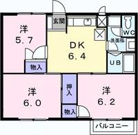 物件の間取り画像