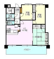 物件の間取り画像