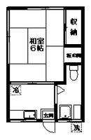 コーポ稲葉の間取り
