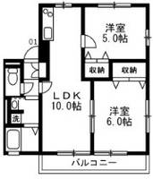 物件の間取り画像