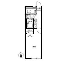 神奈川県厚木市下荻野(アパート)の賃貸物件の間取り