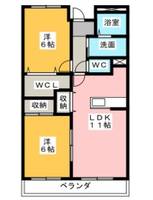 アビタシオンピーノの間取り