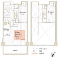 物件の間取り画像