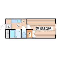 シャンテ小松島の間取り