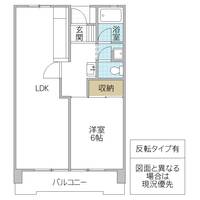 鹿島マンションの間取り