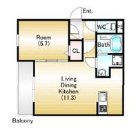 物件の間取り画像