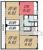 千葉県市原市五所(マンション)の賃貸物件の間取り