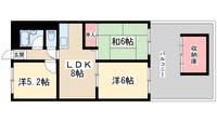 淀川中央マンションの間取り