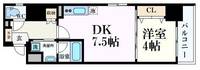 ベラジオ雅び京都円町駅前の間取り