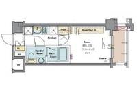 マスターズコート木場公園クレールの間取り