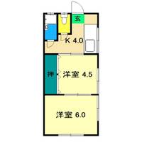 東雲荘の間取り