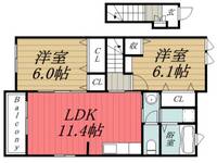 物件の間取り画像