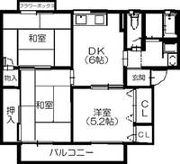 物件の間取り画像
