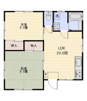 小杉アパートの間取り