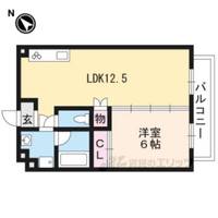 フラワー5番館の間取り