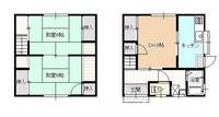 尾首アパートの間取り