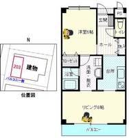 T・MハイツIIの間取り