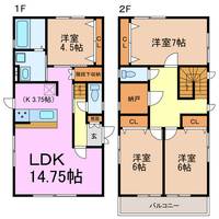 物件の間取り画像