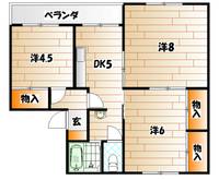 物件の間取り画像