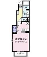 埼玉県さいたま市見沼区大字蓮沼(アパート)の賃貸物件の間取り