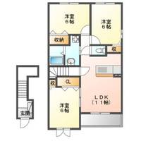 ドクターバード Wの間取り