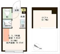 東京都練馬区小竹町1(アパート)の賃貸物件の間取り