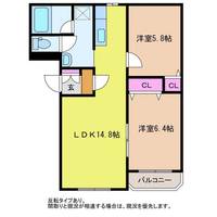 ピュアライフ坂井の間取り