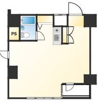 スカイノブレ御徒町の間取り