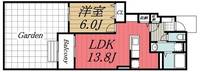 千葉県市原市君塚3(アパート)の賃貸物件の間取り