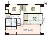 ドミール藤沢の間取り