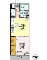 東京都中野区上鷺宮3(アパート)の賃貸物件の間取り